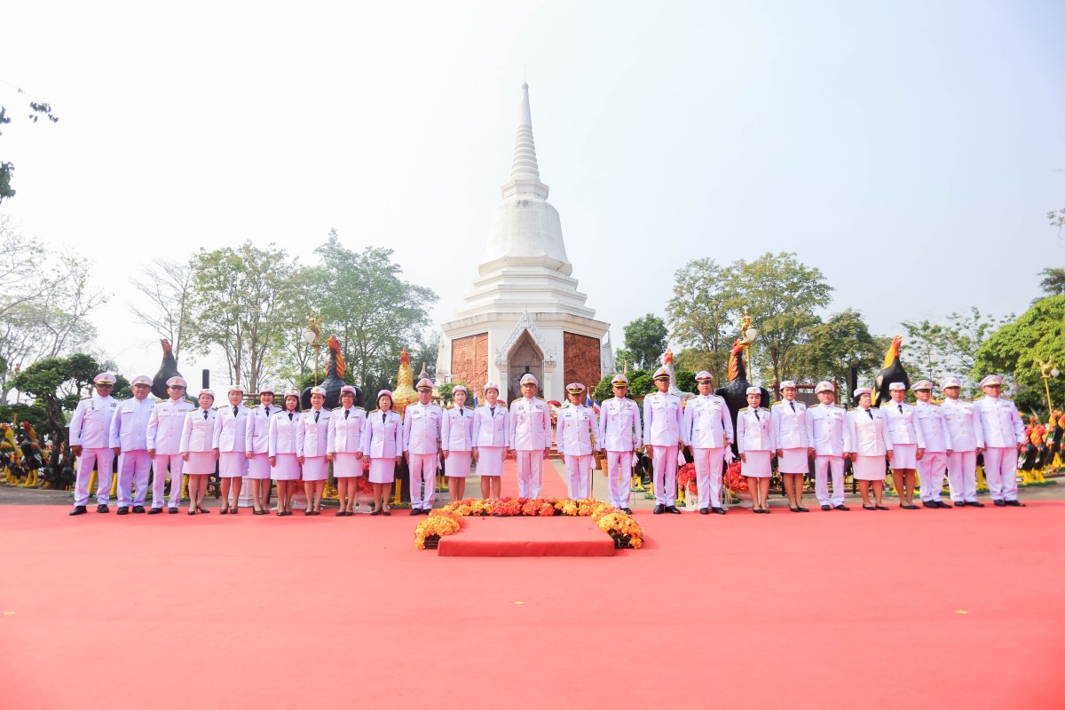 Read more about the article น.อ.ชัยฤทธิ์ คล้ายบุญส่ง หัวหน้าสถานีวัดความสั่นสะเทือน จังหวัดเชียงใหม่ พร้อมด้วยข้าราชการ สถานีวัดความสั่นสะเทือนฯ เข้าร่วมพิธีวันคล้ายวันสวรรคตสมเด็จพระนเรศวรมหาราช ณ พระสถูปเจดีย์ สมเด็จพระนเรศวรมหาราชานุสรณ์ ตำบลเมืองงาย อำเภอเชียงดาว จังหวัดเชียงใหม่ ในวันที่ ๒๕ เม.ย.๒๕๖๗