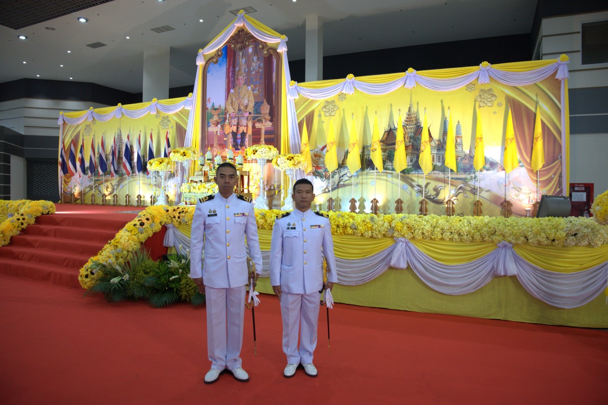 You are currently viewing ร.อ.เดโช  โพธิ์พันธุ์ นายทหารควบคุมคุณภาพการวิเคราะห์ พร้อมข้าราชการสถานีวัดความสั่นสะเทือนจังหวัดเชียงใหม่ เข้าร่วมกิจกรรมพิธีวันฉัตรมงคล ณ ห้องรวงผึ้ง ๑ ศูนย์ประชุมและแสดงสินค้านานาชาติเฉลิมพระเกียรติ จังหวัดเชียงใหม่ ในวันที่ ๔ พ.ค. ๒๕๖๘