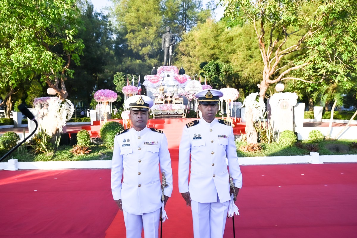 You are currently viewing น.ต.วัชรินทร์ สอนละอุ่น นายทหารควบคุมคุณภาพการวิเคราะห์ พร้อมด้วยข้าราชการสถานีวัดความสั่นสะเทือนฯ เข้าร่วมพิธีวางพวงมาลาถวายราชสักการะพระบรมราชานุสาวรีย์พระบาทสมเด็จพระจุลจอมเกล้าเจ้าอยู่หัว เนื่องในวันปิยมหาราช ณ บริเวณลานหน้าพระบรมราชานุสาวรีย์พระบาทสมเด็จพระจุลจอมเกล้าเจ้าอยู่หัว ภายในศูนย์ราชการจังหวัดเชียงใหม่ ในวันที่ ๒๓ ตุลาคม ๒๕๖๘